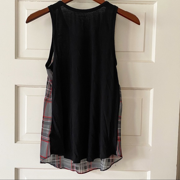 Plaid sheer tank - Picture 4 of 4